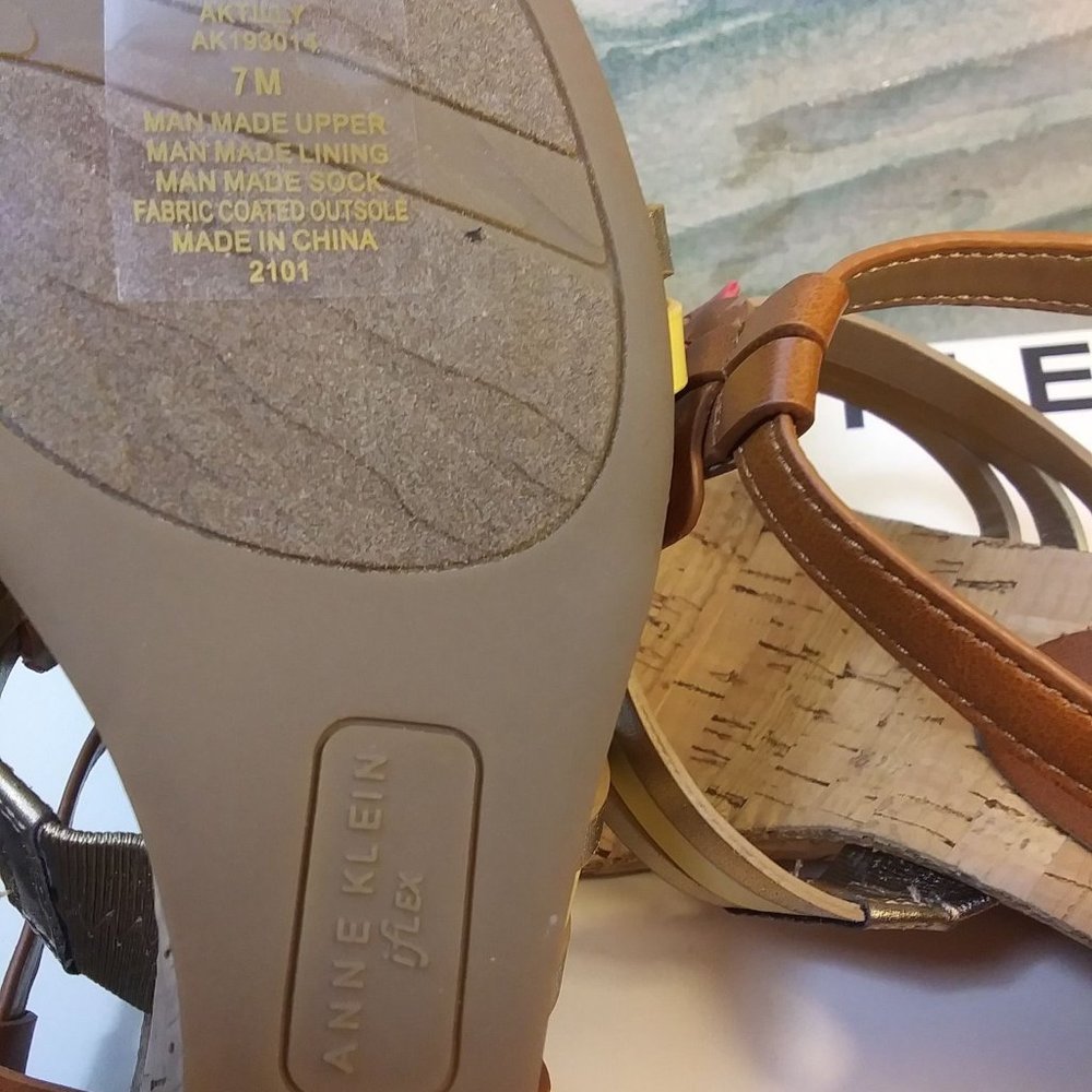 Anne Klein Women's Sport Tilly Wedge Sandal - Picture 4 of 6